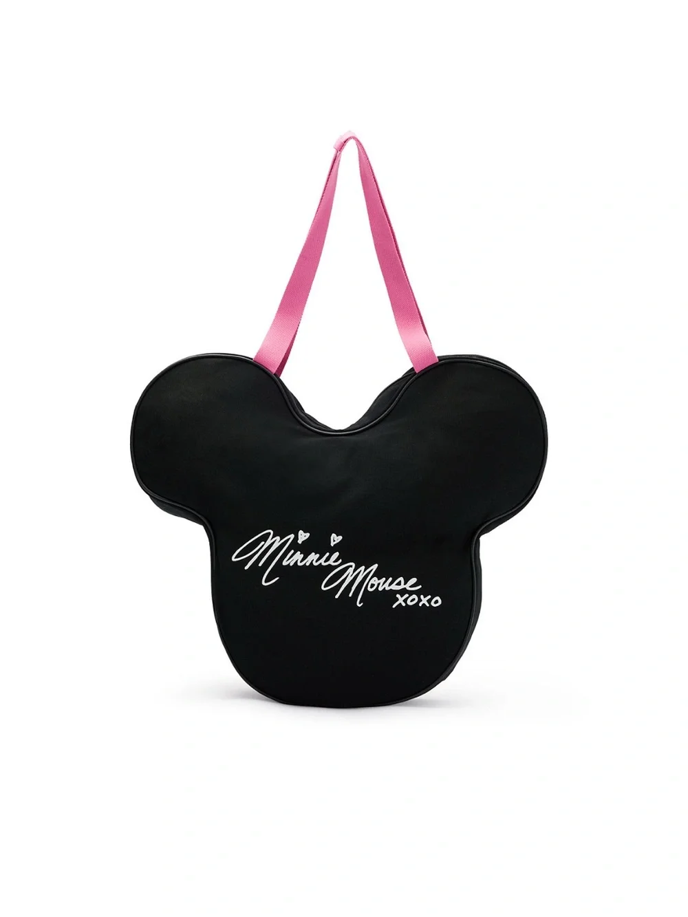 Disney -Minnie Mouse Large Face Tote Valentine’s Edition with updated charm link